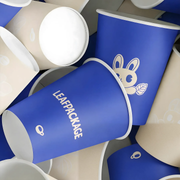 12oz Custom Printed Single Wall Coffee Cups image 5