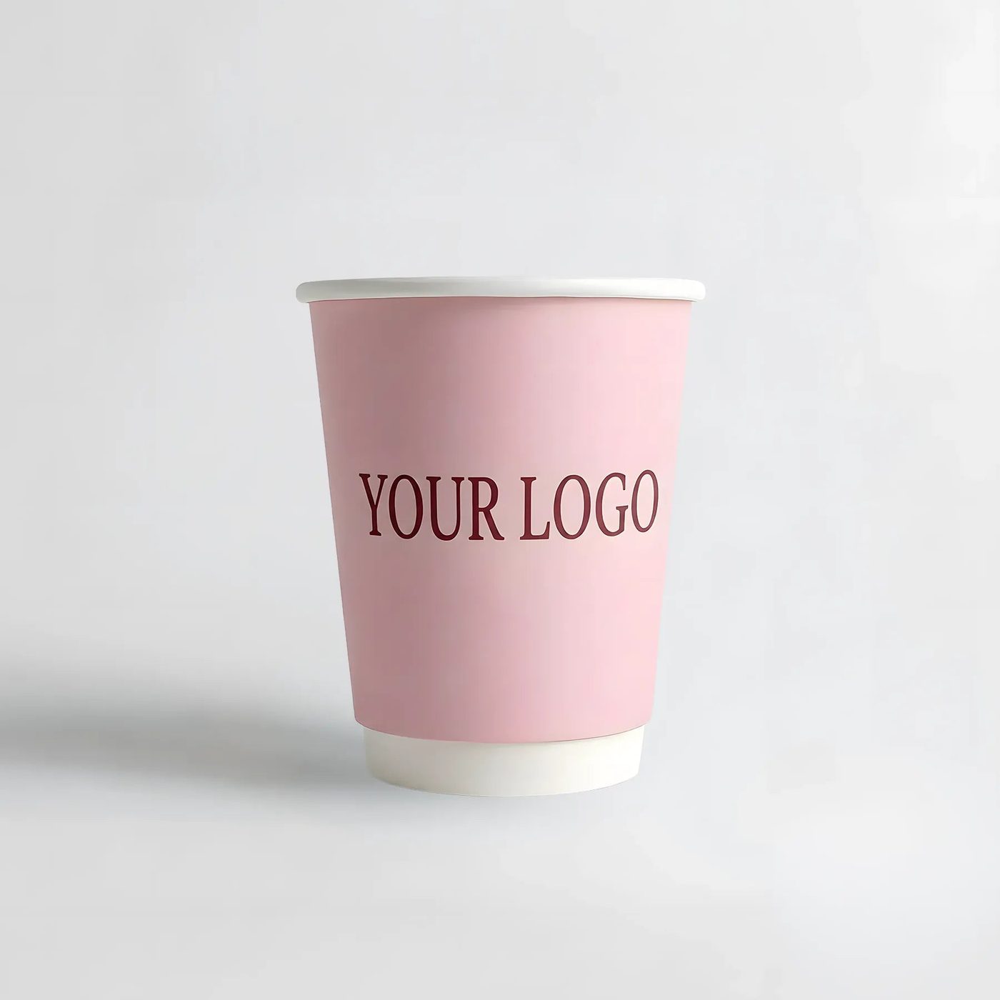 8oz Custom Double Wall Paper Coffee Cups image 1