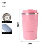 CM-10 insulated coffee tumbler colour and size options