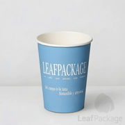 12oz Custom Printed Single Wall Coffee Cups image 2