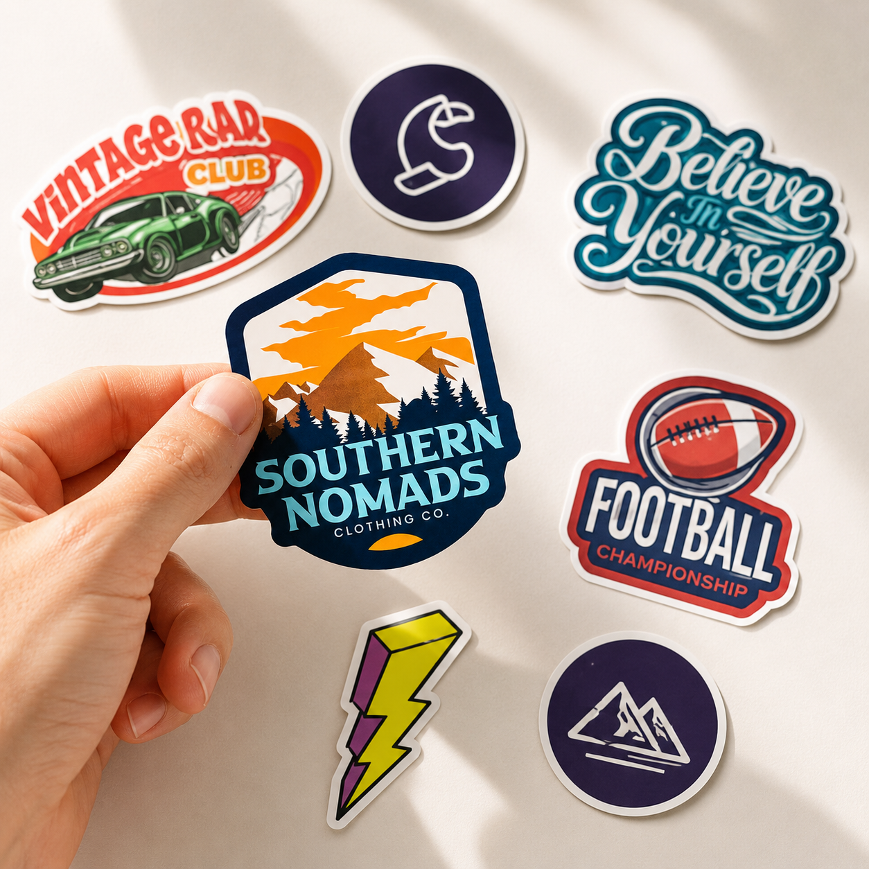 Custom Die Cut Stickers for Product Packaging image 1