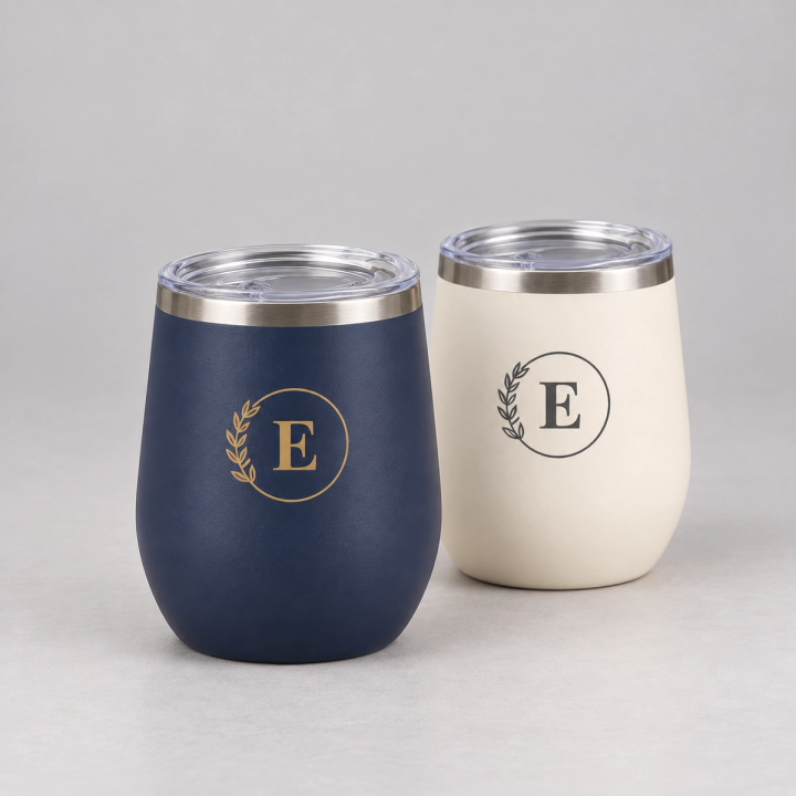 12oz Custom Egg-Shaped Stainless Steel Tumbler