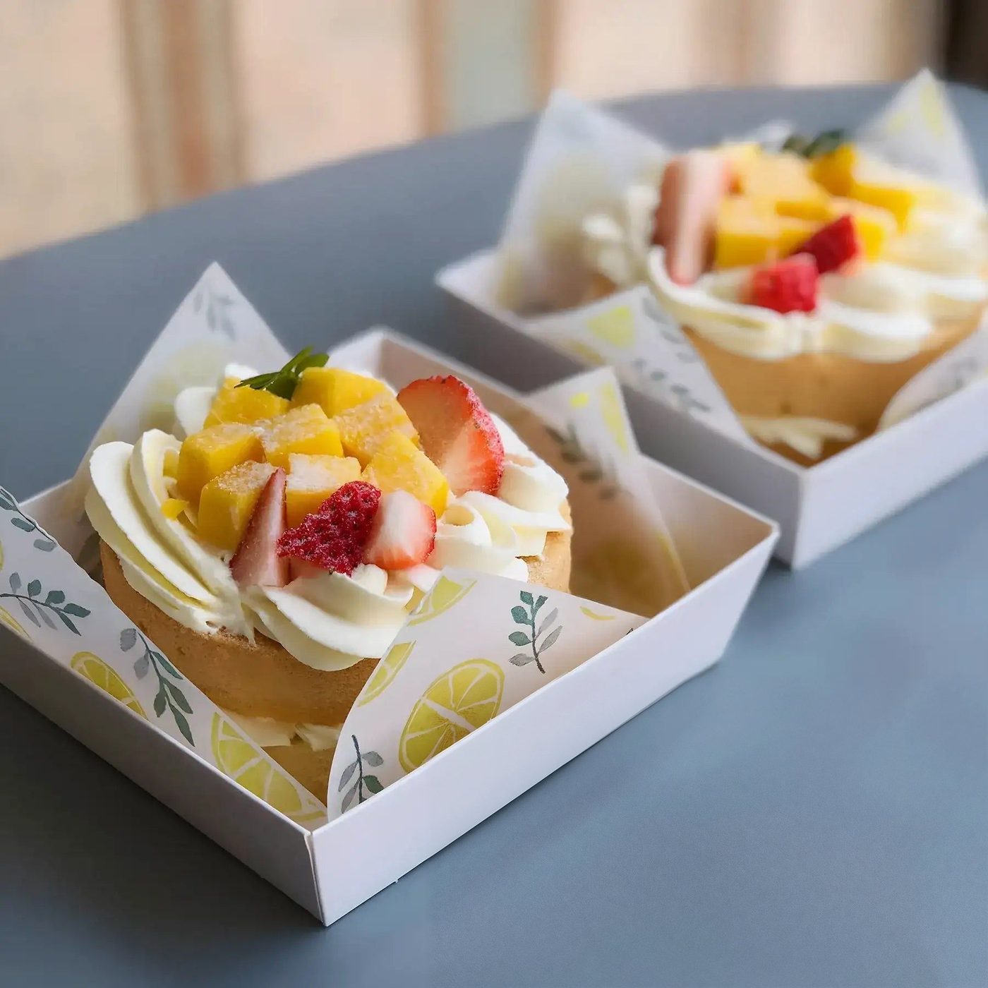 Custom Bakery Boxes with Clear Lid image 1