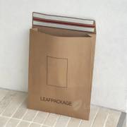 Custom Kraft Paper Gusset Mailer Bag image 2