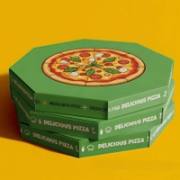 Custom Octagon Pizza Boxes image 1