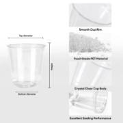 Custom Recyclable Plastic U-Cups With Logo image 3