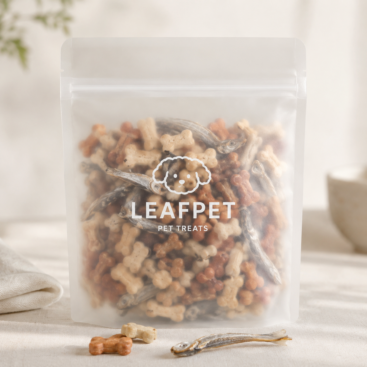 Custom Freeze-Dried Pet Treat Packaging Bags image 1