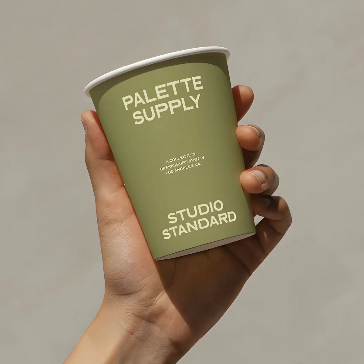 Custom Printed Single Wall Coffee Cups