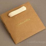 Custom Eco-Friendly Kraft Paper Shopping Bag image 2