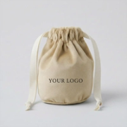 Custom Velvet Drawstring Bucket Bag image 1
