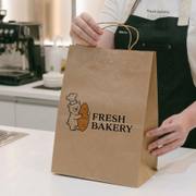 Custom Paper Bakery Bags with Logo image 5