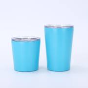 Turquoise 8oz and 12oz insulated coffee tumblers