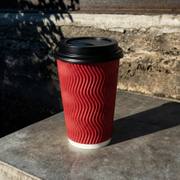 Wholesale Colorful Ripple Wall Paper Cups image 5
