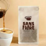 Custom Tissue Paper Tin Tie Coffee Bags image 1