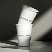 10oz Custom Printed Single Wall Coffee Cups image 5