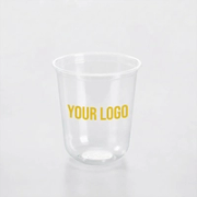10oz Custom Recyclable U-Shaped Cups image 1