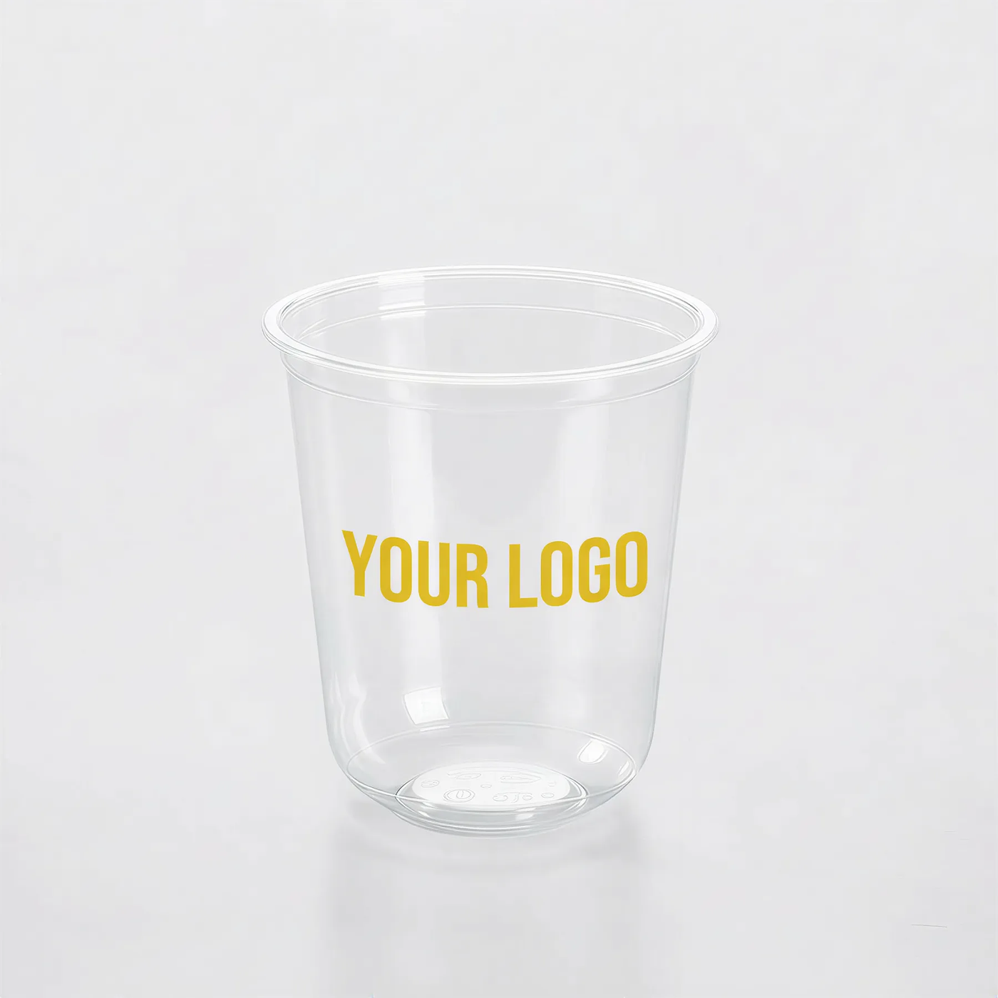 10oz Custom Recyclable U-Shaped Cups image 1