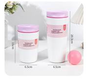 Height and diameter comparison for the two tumbler sizes