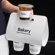 Custom One-Piece Cup Carrier with Handles image 5