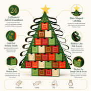 Custom Christmas Tree Advent Calendar Boxes image 3