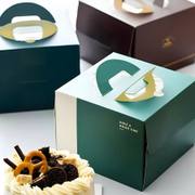 Custom Window Cake Boxes with Handle image 2