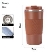 CM-10 insulated coffee tumbler colour and size options