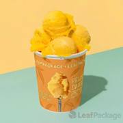 16oz Custom Large Paper Ice Cream Cups for Sharing Desserts image 4