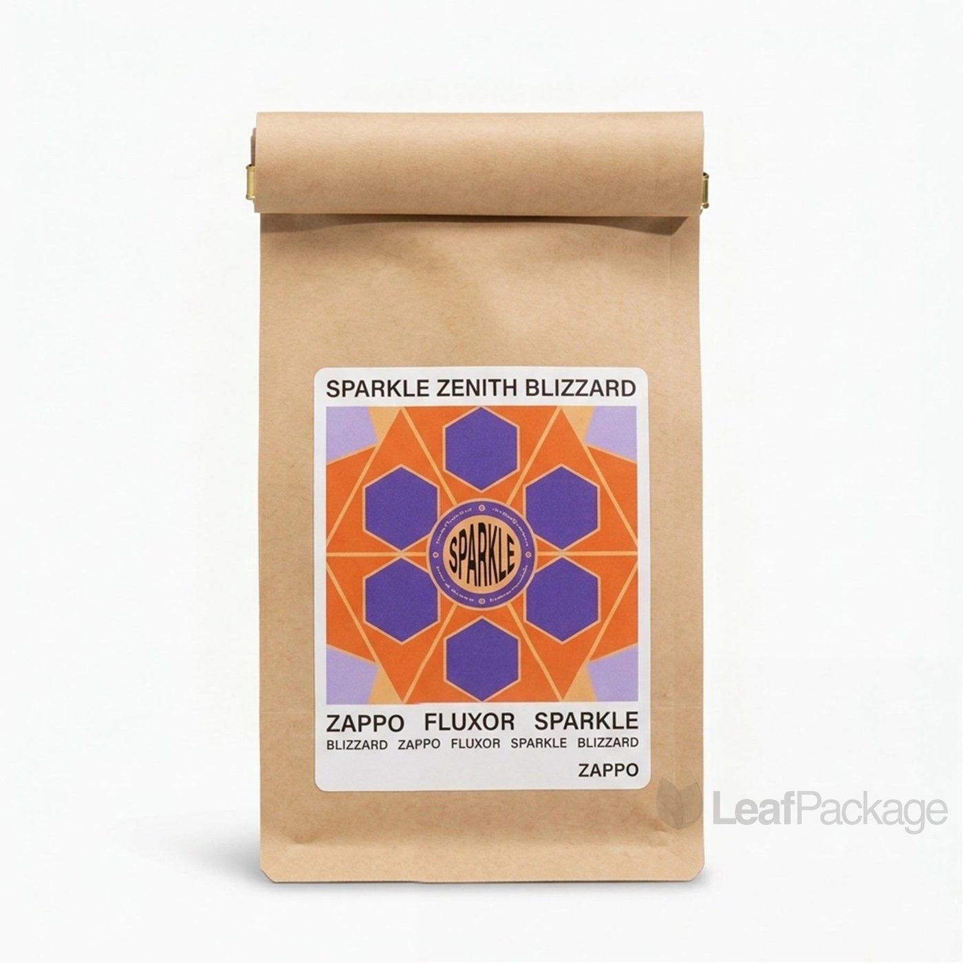 Custom Kraft Tin Tie Coffee Bags image 1