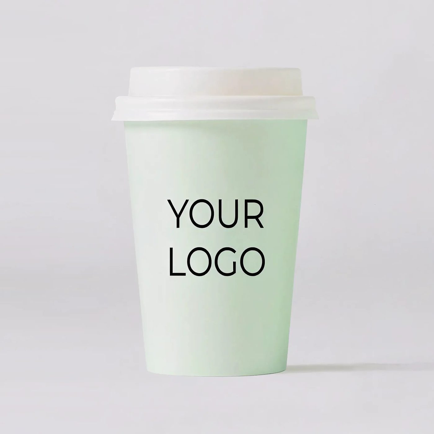 22oz Custom Printed Single Wall Coffee Cups image 1