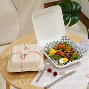 Custom Sugarcane Fiber Clamshell Packaging image 6