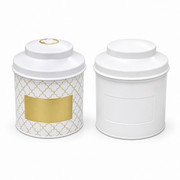 Ready to Ship Round Tin Cans for Tea Coffee and Matcha image 2