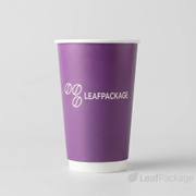 22oz Custom Double Wall Paper Coffee Cups image 2