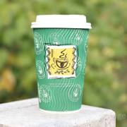 Custom Branded Corrugated Paper Coffee Cups image 3