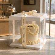 Custom Tall Clear PET Cake Boxes image 4