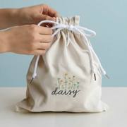 Custom Canvas Drawstring Bag image 3