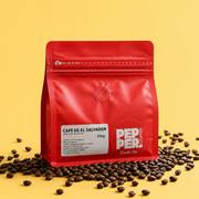 Custom Zipper Flat Bottom Coffee Bag image 4