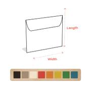 Custom Flat-Seal Washable Kraft Paper File Envelopes image 3