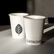 10oz Custom Printed Single Wall Coffee Cups image 4
