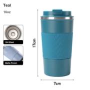 CM-10 insulated coffee tumbler colour and size options