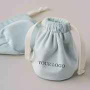 Custom Velvet Drawstring Bucket Bag image 5