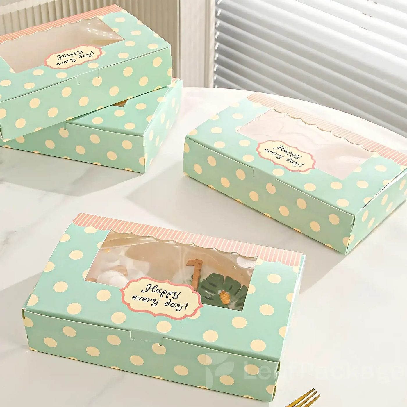 Custom Window Cupcake Boxes image 1