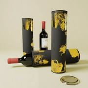 Custom Wine Gift Paper Tube image 3