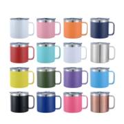 Stock colour options for the 12oz insulated coffee mug