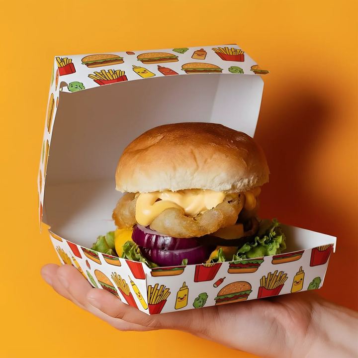Custom Printed Burger Boxes