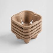 Small Batch Molded Pulp Single Cup Holder image 5