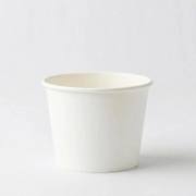 Wholesale Plain White Recyclable Ice Cream Paper Cups image 1