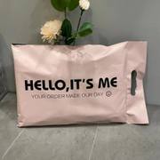 Custom Handle Plastic Courier Bag image 2
