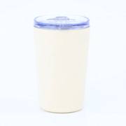 Ivory 12oz slim insulated coffee tumbler