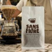 Custom Vertical Tissue Paper Coffee Bag image 1