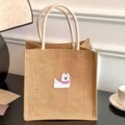 Custom Jute Tote Bags image 2